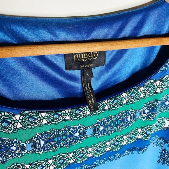 LAUNDRY by Shelli Segal Paisley Mini Dress - Picture 5 of 10